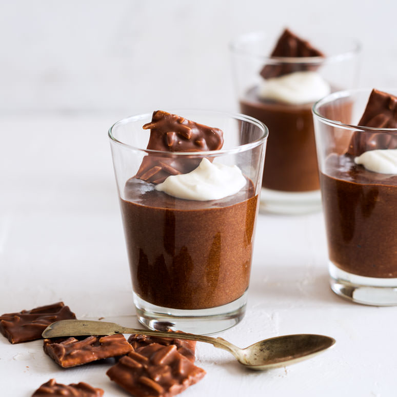 Kambly – Schokoladen Mousse mit Rocher aux Amandes